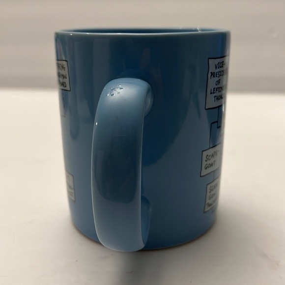 Hallmark Vintage Coffee Mug 1986 Corporate Organization Chart So Funny - Picture 4 of 6